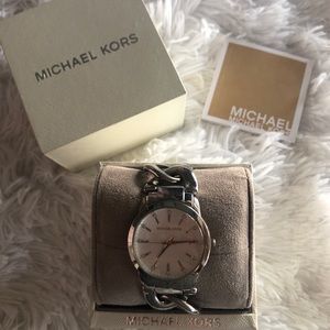 Michael Kors silver watch
